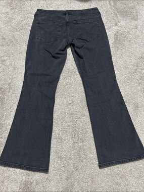 Y2K Hollister Low Rise Loose Bootcut Black Jeans